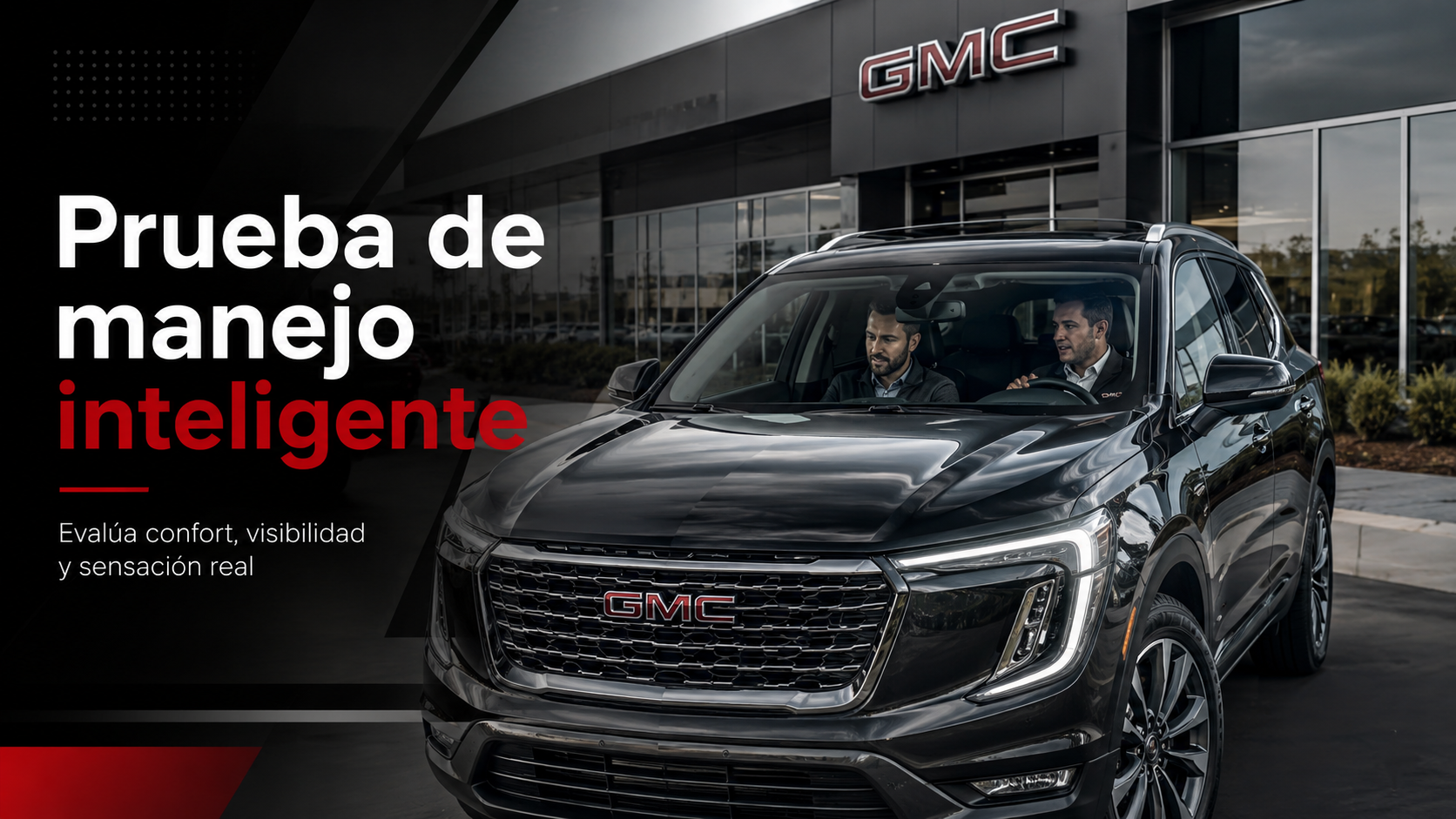 Prueba de manejo inteligente Buick o GMC en Tijuana