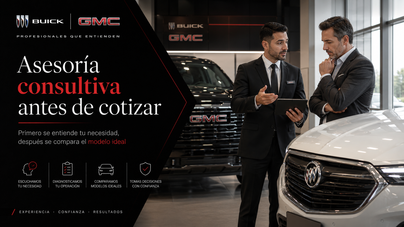 Asesoría consultiva antes de cotizar Buick GMC en Tijuana